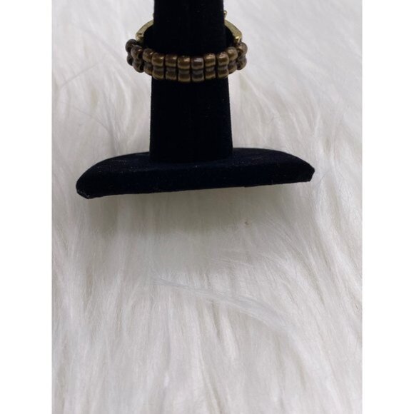 Paparazzi Jewerly- Till Queendom‎ Come Brass Ring- Item 168 - Picture 7 of 7